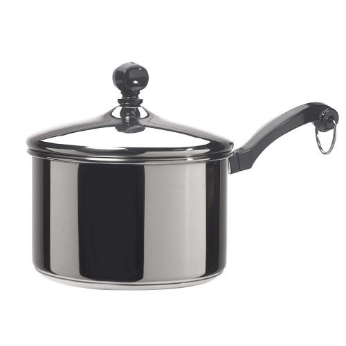 Farberware 2-Quart Classic Stainless Steel Saucepan With Lid Farberware 2-Quart Classic Stainless Steel Saucepan With Lid